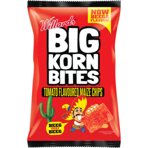 Big Korn Bites Tomato 120 G