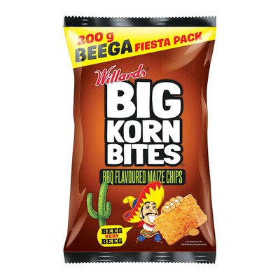 Big Korn Bites Bbq 200 G