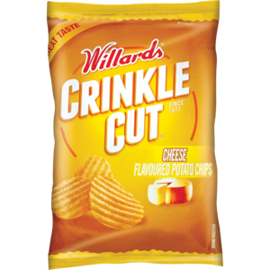 Willards Crinkle Cut Cheese 125 G