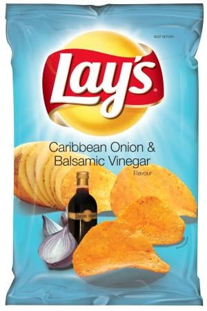 Lays Carribean Onion &amp; Balsamic Vin 120 G