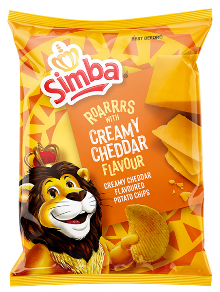 Simba Chips Creamy Cheddar 120g