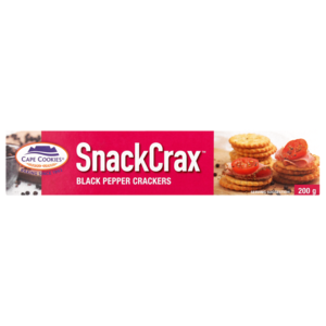 Snaxcrax Black Pepper 200 G