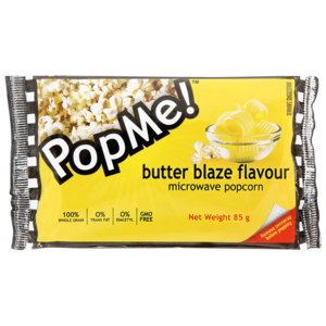 Pop Me Microwave Popcorn Butter Blz 85 G