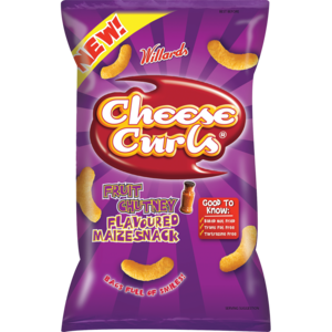 Willards Cheese Curls Fruitchutney 150 G