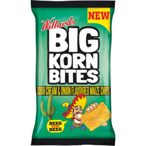 Big Korn Bites Sour Cream &amp; Onion 120 G