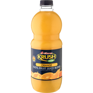 Krush Fruit Jce Orange 1.5 Lt