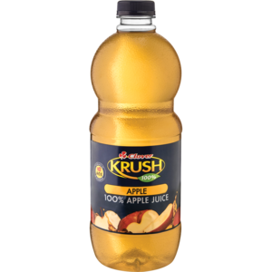 Krush Fruit Jce Apple 1.5 Lt