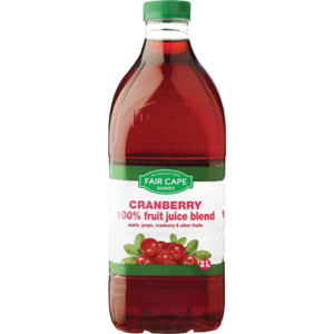F/cape Frt Juice 100% Cranberry 2 Lt