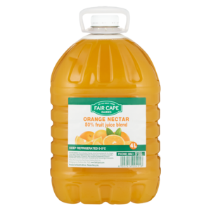 F/cape Frt Juice 50% Orange 4 Lt