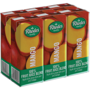 Rhodes Juice 100% Mango 200 Ml