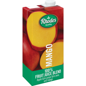 Rhodes Juice 100% Mango 1 Lt