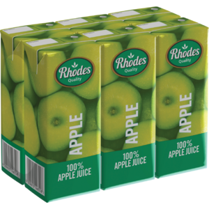 Rhodes Juice 100% Apple 200 Ml
