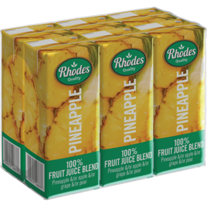 Rhodes Juice 100% Pineapple 200 Ml