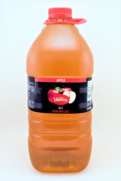 Henties Jce 100% Apple 3 Lt