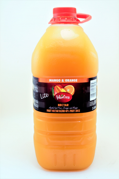Henties Jce 40% Mango/orange 3 Lt