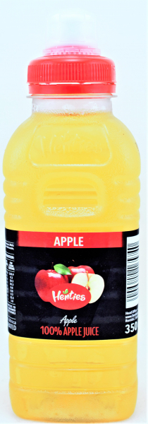 Henties Jce 100% Apple 350 Ml