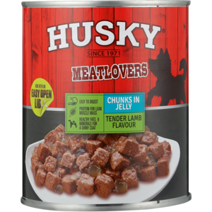 Husky Chunks In Jelly Lamb 775 G