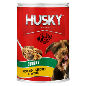Husky Chunky Chicken 400 G