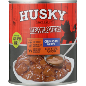 Husky Chunks In Gravy Steak 775 G