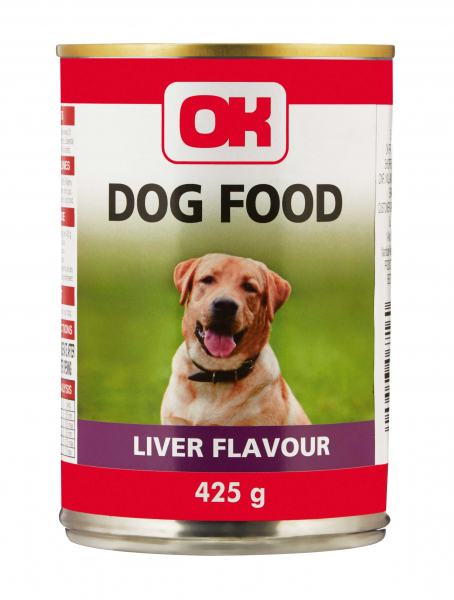 Ok Dog Food Liver 425 G