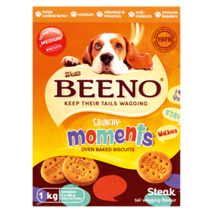Beeno Dog Biscuit Steak Lrg 1 Kg