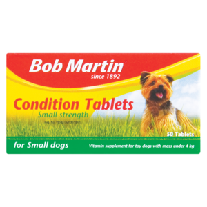 Bob M Dog Condition Tablet Small 50 &#039;s