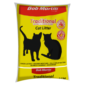 Bob M Cat Litter Tradition 2.5kg 2.5 Kg