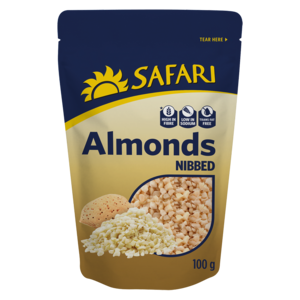 Safari Almonds Nibbed 100 G