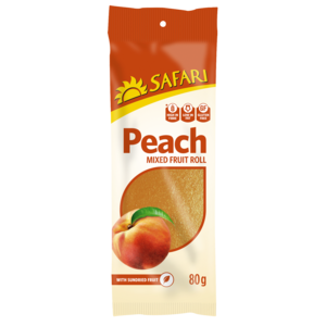 Safari Roll Peach 80 G
