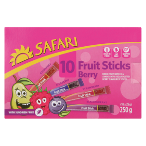 Safari Berry Fruit Sticks 10 &#039;s