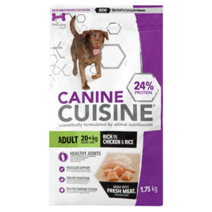 Canine Cuisine Adlt Lrg Br Chk/rce 1.75 Kg