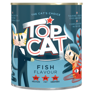 Top Cat Food Fish 820 G