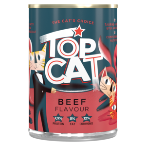 Top Cat Hearty Beef 425 G