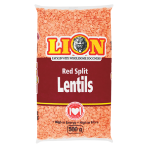 Lion Lentils Split Red 500 G