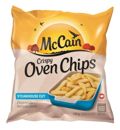 Mc Cain Oven Chips Crsp Steakhs Cut 750 G